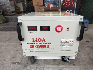 Ổn áp LIOA 1 pha – Bảo vệ thiết bị điện gia đình, các khu công nghiệp