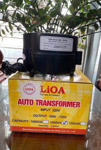 Biến Áp Tự Ngẫu LiOA 1200VA DN012